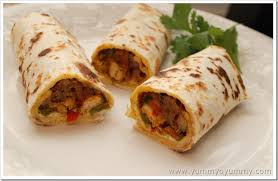Make dinner fun and serve this butter chicken dinner in these easy to make roti cups. Easy Chicken Kathi Roll Kerala Style Yummy O Yummy