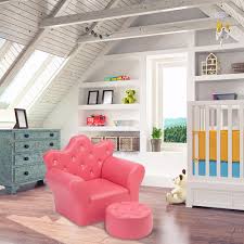 Cool and beautiful ikea dorm room design inspirations : Kids Sofa Armrest Chair Lounge Couch W Ottoman Children Living Room Furniture Ebay
