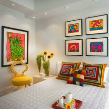 7.4 x 0.6 x 7.9 inches: Pop Art Bedroom Ideas And Photos Houzz