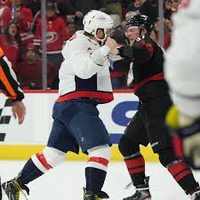 The superstar russian winger who captained the capitals to their only stanley cup. Caps Star Alex Ovechkin Knocks Out 19 Year Old Rookie During Nhl Playoff Fight Nhl The Guardian