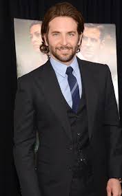 Black 3 Piece Suit With White Shirt Bradley Cooper Wearing Black Three Piece Suit Light Blue Dress Shirt Navy Horizontal Striped Tie Black Suit Blue Shirt Black Three Piece Suit Light Blue Dress Shirt