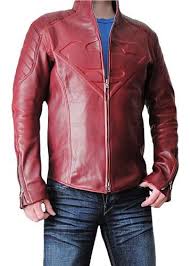 Smallville Leather Jacket Leather Outerwear Real Leather Jacket Blue Leather Jacket