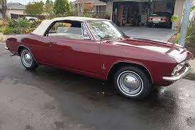 Image result for Regal Red 1965 Corvair