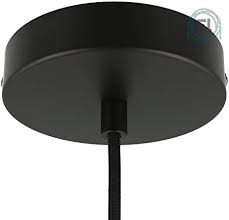 Maybe you would like to learn more about one of these? Canopy Junction Box Distribution Box For Cable Cover Of Your Ceiling Lamp Lamp Cap In Black 1 Hole Diameter 12 Cm Incl Strain Relief Cylindrical Lamp Canopy Suitable For All Lamps