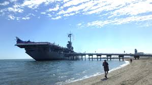 A sunny afternoon with friends Sherian & Lee Shriver touring USS Lexington  in Corpus Christi