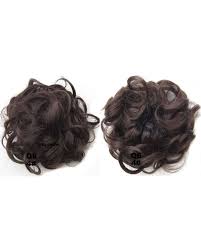 3.6 out of 5 stars. Ladies Elegant And Popular Curly And Short Hair Buns Drawstring Synthetic Hair Extension Bride Scrunchies 4
