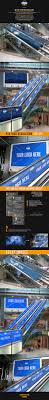 3 Escalator Advertising Mockups Escalator Mockup Advertising