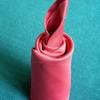 Fold a square napkin in half into a triangle. 1