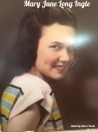 Mary Jane Long Ingle (1930-2015)