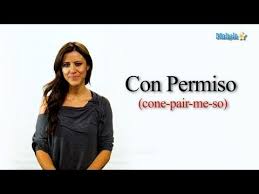 How To Say Excuse Me In Spanish Youtube