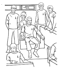The coloring books tended to get published whenever trek's star was on the rise. Star Trek The Coloring Book Blog Of Much Holding