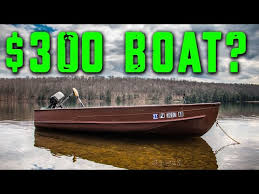 Included battery charger, anchor,push pole, 2 trolling motors, new marine battery, and paddles. Video Small Fishing Boat