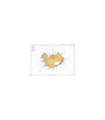 British Admiralty Nautical Chart 2897 Iceland