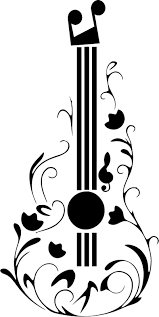 Guitar Tattoo Design Free Vector Cdr Download 3axis Co Guitar Tattoo Design Fancy Music Stencils