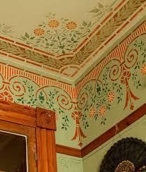 Fill your cart with color today! 20 Stencil Ideas For Victorian Parlors Victorian Parlor Stencils Wall Victorian