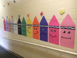 The gallery for montessori classroom wall decoration source incolors.club. Classroom School Front Wall Decoration Novocom Top