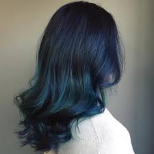 Black And White Hair Color Narcissa Black To Teal Ombre Hair Teal Ombre Hair Blue Hair Hair Styles