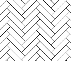 You simply cut those first tiles all the same and lay them all the same and then do each row pointing and that is how you lay a herringbone pattern! 11 Tile Patterns Floor And Wall Tile Patterns Tiling Advice