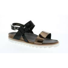 Wolky Womens Minori Sandals Black Brz Size 38