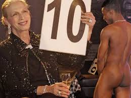 Lady Colin Campbell cant tear her eyes off full frontal naked hunks at  G-A-Ys Porn Idol - The Mirror