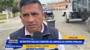 🌐CHICLIN🚨 MUNICIPIO REALIZA CAMPAÑA DE LIMPIEZA EN CENTRO POBLADO