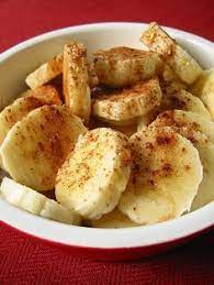 Baked Bananas With Honey Cinnamon Recipe Recipe Recipes Baked Banana Food