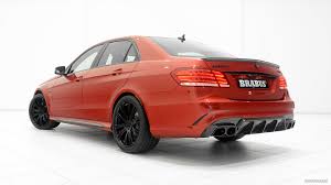 Brabus 850 6 0 Biturbo Based On Mercedes Benz E63 Amg Metallic Red 2014 Rear Hd Wallpaper 38