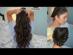 She recommends starting with damp hair because if it's too dry, the style won't stay. Loose No Heat Curls Kaitlyn Harrison Youtube Curls No Heat Wavy Hair Overnight Short Hair Waves