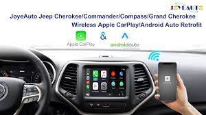 Do a full key cycle and a reboot of your phone and try again. Joyeauto Wireless Apple Carplay Android Auto Retrofit For Jeep Cherokee Grand Cherokee Uconnect 8 4 Youtube