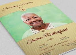Home Going Funeral Program Word Publisher Template 4 Pages Etsy Funeral Program Template Funeral Programs Program Template