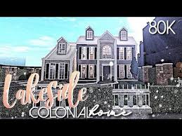 In to the patriotic spirit with these 4th of july wreaths to decorate your door. Bloxburg Lakeside Colonial Home 80k Tour Only Youtube In 2021 Two Story House Design Beautiful House Plans Cottage Kitchen Design