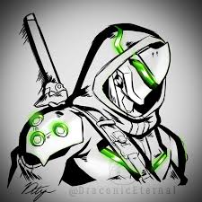 Genji is a damage hero in overwatch. Genji Overwatch And 1 More Drawn By Draconety Danbooru