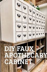 Diy Faux Apothecary Cabinet Card File Chest The Ponds Farmhouse In 2020 Apothecary Cabinet Diy Apothecary Cabinet Apothecary Cabinet Kitchen