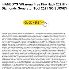 What is free fire diamond generator script. Fg7zqc Free Fire Diamond Generator N4rzt0 Pdf Docdroid