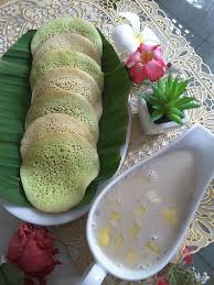 Rasa kue serabi manis dan enak khas aneka berikut resep dan cara membuat kue serabi pandan disertai petunjuk lengkap cara mudah membuatnya. My Kitchen My Adventure Resep Serabi Kuah Kinca Resep Ide Makanan Makanan