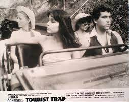 Stream tourist trap full movie when his car has a flat tire woody seeks a gas station in an empty road he finds a deserted place and is attacked by mannequins in a room and dies meanwhile his girlfriend eileen waits for him in the car however their friends jerry molly and becky arrive and they. Tourist Trap 1979 Photo Gallery Imdb