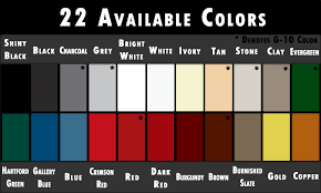 Color Chart Pole Barn Kits Pole Barn Designs Building A