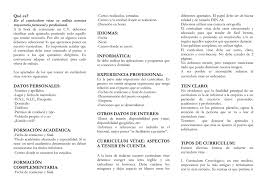 Modelos curriculum > cv modernos > curriculum vitae en blanco para llenar. Que Es Datos Personales Formacion Academica