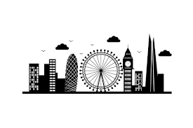 Download Realistic London Cityscape Svg Cut File By Creative Fabrica Crafts Creative Fabrica PSD Mockup Templates