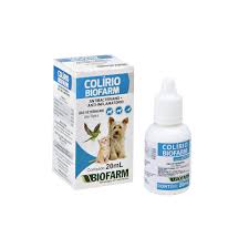 Colirio 20mL - Biofarm | Infecções, lesões e irritações oculares | Loja  Agropecuária