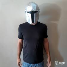 Shop for mens bike helmet online at target. The Mandalorian Helmet Papercraft Face Mask Printable Star Wars Mask Template Papercraft Pdf Template To Make Your Star Wars Helmet