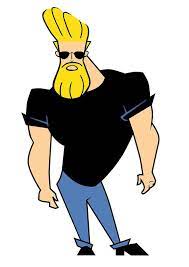 This mustache is compatible with his aggressive nature. Bearded Cartoon Characters Beard Cartoon Johnny Bravo Cartoon Character Costume