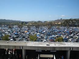 View From Escalator Looking To Parking Lot Picture Of