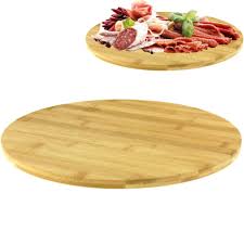 35cm O Drehteller Holz Servierplatte Drehplatte Real De