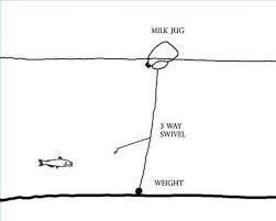 How To Put Hook Weight On A Fishing Pole Jug Fishing Catfish Fishing Saltwater Fishing Lures