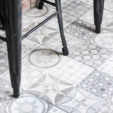 Check spelling or type a new query. Kitchen Makeover With Brick Island Grey Patterned Floor And White Units