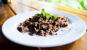 The beans in gallo pinto are quickly cooked until the juice is almost consumed, then combine. The Global Table Costa Rican Gallo Pinto Rustic Pathways