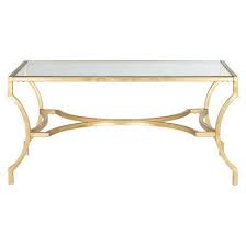 Alphonse Coffee Table Gold Safavieh Gold Coffee Table Coffee Table Glass Top Coffee Table