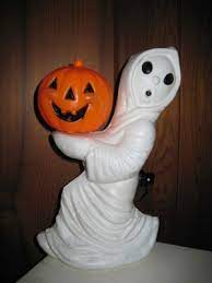 Blow mold halloween ghost with pumpkins light up decoration new stock 31. 11 My Blow Molds Ideas Blow Molding Halloween Blow Molds Vintage Halloween