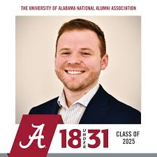 Round two of the 18 under 31 awards countdown is here—celebrate the success  of 3 more accomplished UA alumni!🎉 William Bomar: A Tuscaloosa native,  Bomar is a licensed master social worker providing